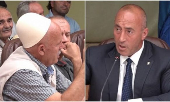 “PAS DEBATIT S’MA DHA DORËN”/ I moshuari përplaset me Haradinajn