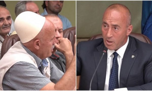 “NUK MË DHA DORËN”/ I moshuari përplaset me Haradinajn