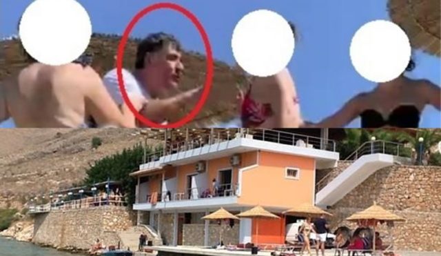 “GJAK E BRITMA”/ Momenti kur Mihal Kokëdhima terrorizon turistët spanjollë. Me trup mbi xhamin e… (VIDEO)