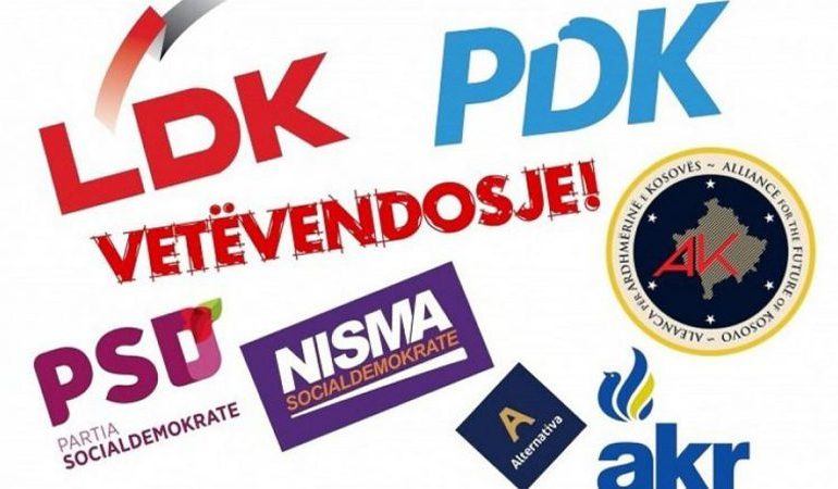 MBYLLET AFATI/ Ja kush janë 4 koalicionet parazgjedhore për zgjedhjet në Kosovë