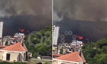 VIDEO E "FRIKSHME"/ Zjarr në malin e Shëngjinit