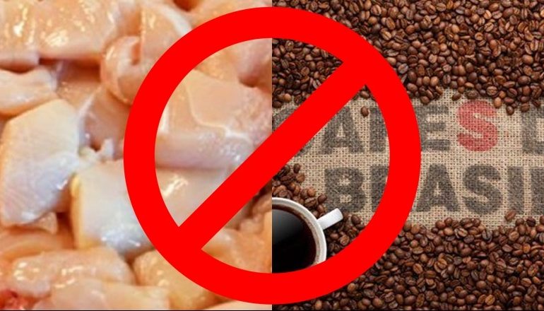 VININ NGA BRAZILI/ Bllokohen 27 ton fileto pule me salmonelë dhe 19 ton kafe