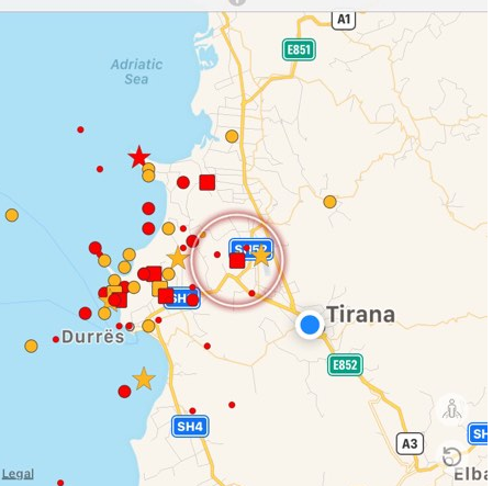NUK KA PAQE/ Sërish lëkundje TË FORTA tërmeti në Tiranë, ja sa ballë ishte