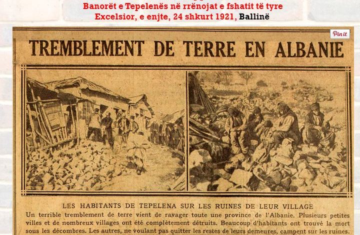 DOSSIER/ Tërmetet e tmerrshme që kanë shkatërruar Tepelenën (1921), Vlorën (1930) dhe Korçën (1931)