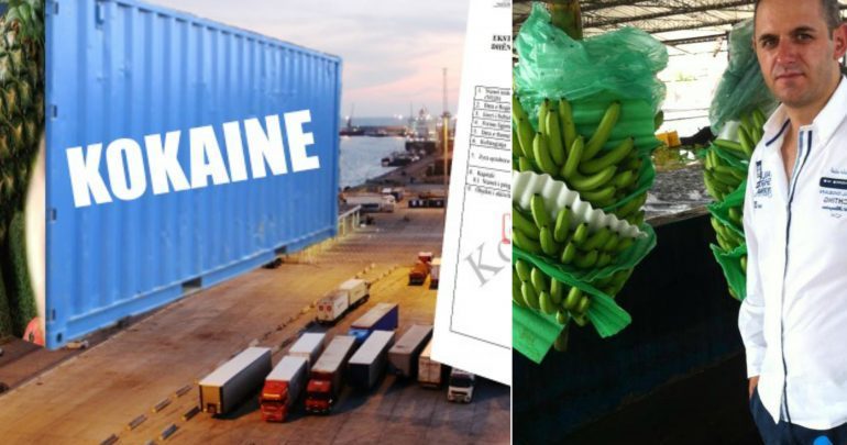 “613 KILOGRAM KOKAINË NË BANANE”/ Mbërrin në Aeroportin e Rinasit Arbër Çekaj, Policia blindon zonën (VIDEO+FOTO)