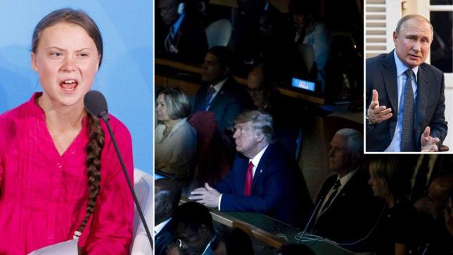 “JU KENI VJEDHUR FËMIJËRINË TIME”/ Greta në Kombet e Bashkuara për klimën: Ju vodhët ëndrrat e mia! Surpriza Trump dhe Putin