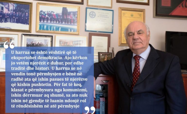 INTERVISTA/ Reflektimi i Moisiu për Shqipërinë e tranzicionit: Ku e shoh Shqipërinë në 2049-ën