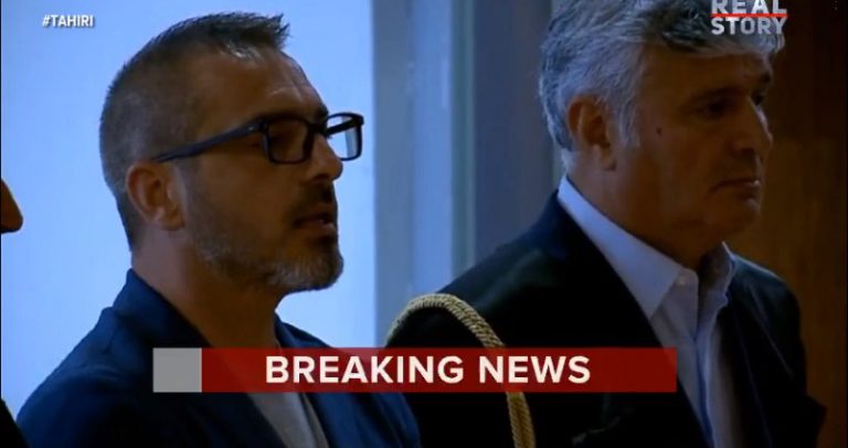 “I TRONDITUR NGA LUMTURIA”/ Sjellja e Tahirit, gjatë leximit të vendimit të gjykatës (VIDEO)