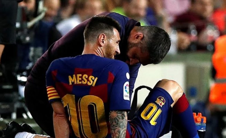 DËMTIMI/ Leo Messi në dyshim për supersfidën e Championsit me Interin