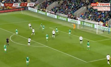 EURO 2020/ Gjermania shpon murin irlandez me një predhë, ja "perla" (VIDEO)