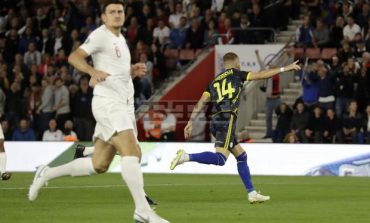 LIVE/ Po luhet ndeshja "Euro 2020" Angli-Kosovë. Rezultati 5-3