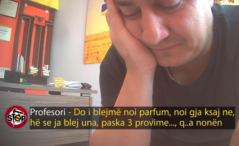 “MË PUTH SE MË VDIQE”/ Dje u shoqërua, policia jep detajet e reja për pedagogun që i kërkonte favore seksuale studentes