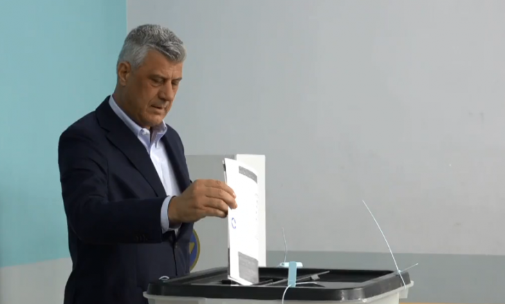 ZGJEDHJET NË KOSOVË/ Thaçi: Votim për të ardhmen euroatlantike të Kosovës