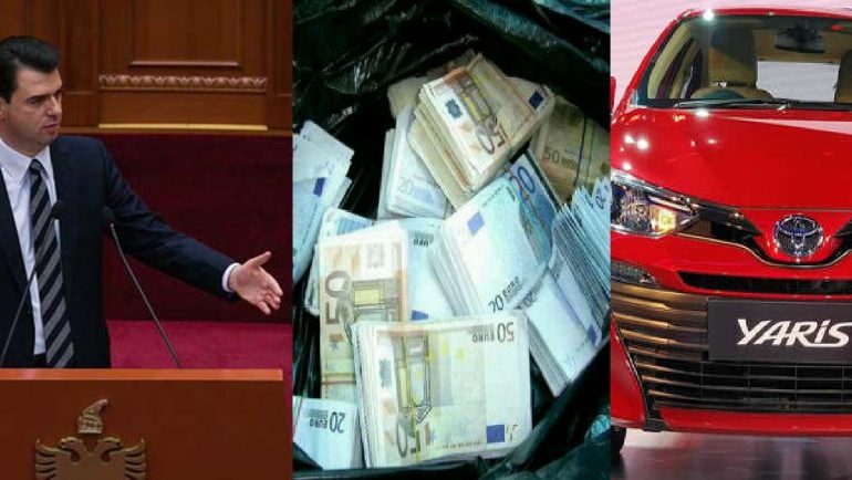 RËNDOHET SITUATA PËR BASHËN/ Krimet e Rënda kthejnë për hetim dosjen 3.4 mlionë eurove të gjetura te “Toyota Yaris”