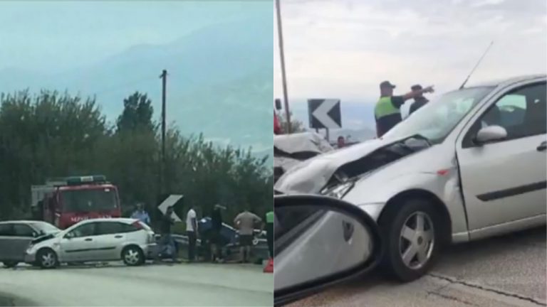 AKSIDENT I RËNDË NË ELBASAN/ Plagosen TRE persona, mes tyre edhe fëmijë