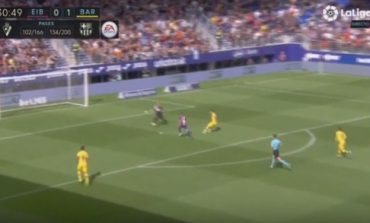 EIBAR-BARCELONA/ Gafa e Messit përballë portierit, "jashtëtokësori" e tepron (VIDEO)