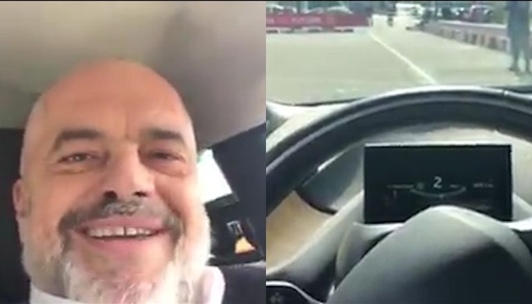 “ME TIMON PA TIMON, SHOFERI YNË ËSHTË KAMPION”/ Rama SFIDON shoferët: Ju rroftë patenta… (VIDEO)