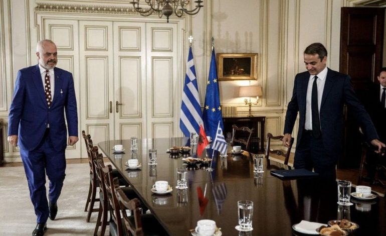 ZBARDHEN TEMAT E DISKUTIMIT/ Kryeministria deklaratë për takimin e Ramës me kryeministrin grek