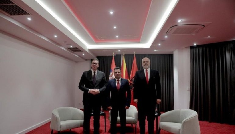 ”MINI SHENGENI BALLKANIK”/ Zbardhen detaje nga takimi mes Ramës, Zaev dhe Vuçiç në Ohër