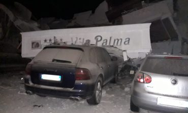 PAMJET EKSKLUZIVE/ Tërmeti shemb hotelin në Durrës