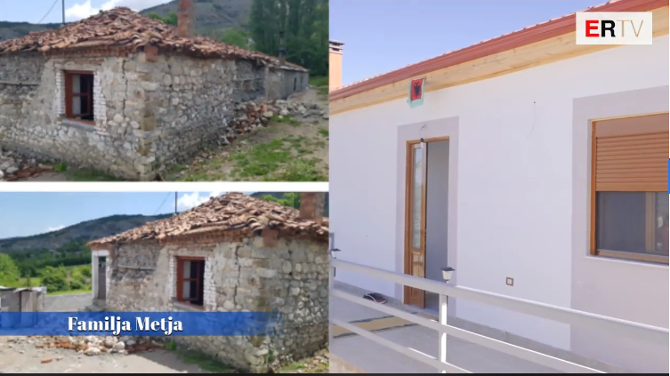 RAMA PUBLIKON PAMJET/ Rindërtohen në kohë rekord shtëpitë e dëmtuara nga tërmeti në Floq, të Korçës