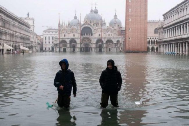 PËRMBYTJET/ Itali, sërish gjendje alarmante në Venecia