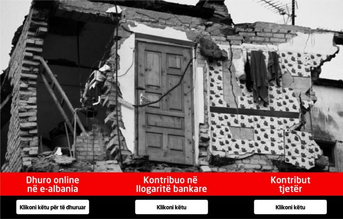 SOLIDARIZIMI/ Ndihmat për të prekurit nga tërmeti përmes platformës e-Albania, ja si mund të dhuroni para
