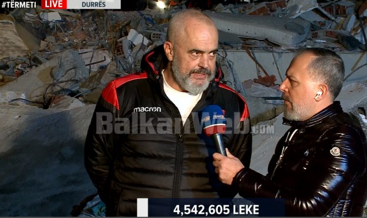“ËSHTË BËRË PUNË HEROIKE”/ Rama nga Durrësi: U shpëtuan mbi 40 jetë të qytetarëve të bllokuar nën rrënoja