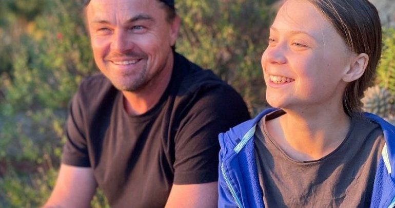 FITOI RESPEKTIN E SHQIPTARËVE PËR MBROJTJEN E VJOSËS/ DiCaprio dhe Greta bëhen bashkë, çfarë e lidh dyshen e njohur