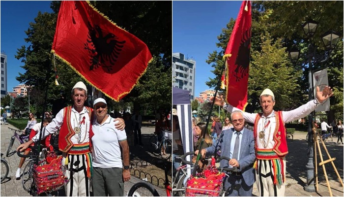 VALËVITI FLAMURIN SHQIPTAR/ Dëbohet dhe gjobitet shqiptari në Malin e Zi