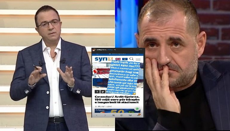 ÇIM PEKA SËRISH FAKENEWS/ Syri.net sulmon kantautorin, reagon Ardit Gjebrea: Mos e merrni në qafë pronarin tuaj me… (FOTO)