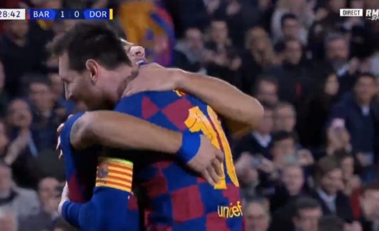 2 GOLA NË 4 MINUTA/ Messi dhe Suarez dhurojnë “magji” dhe ndëshkojnë Dortmund (VIDEO)