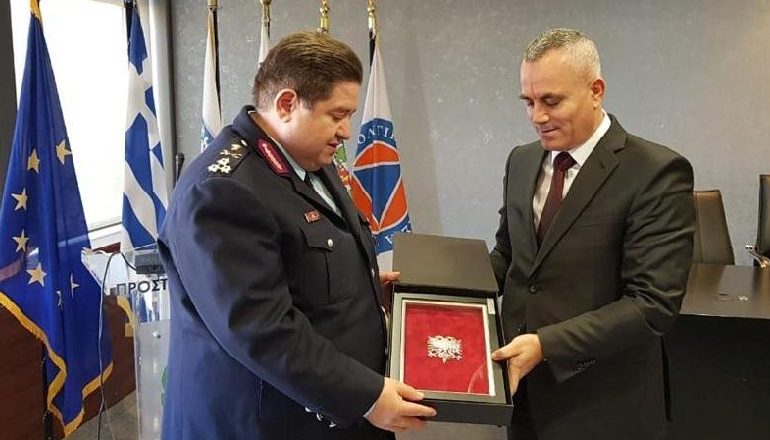 “LUFTA NDAJ KRIMIT”/ Ardi Veliu e Vocaj takohen me Drejtorin e policisë greke, Karamanlakis: Thellojmë bashkëpunimin në…