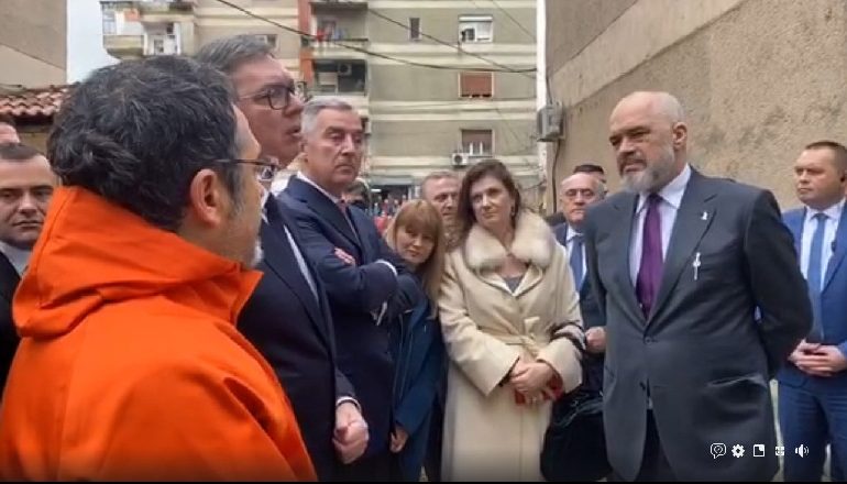 MINISHENGENI/ Vuçiç, Zaev dhe Djukanoviç vizitë në Durrës, Rama i njeh me dëmet nga tëremti