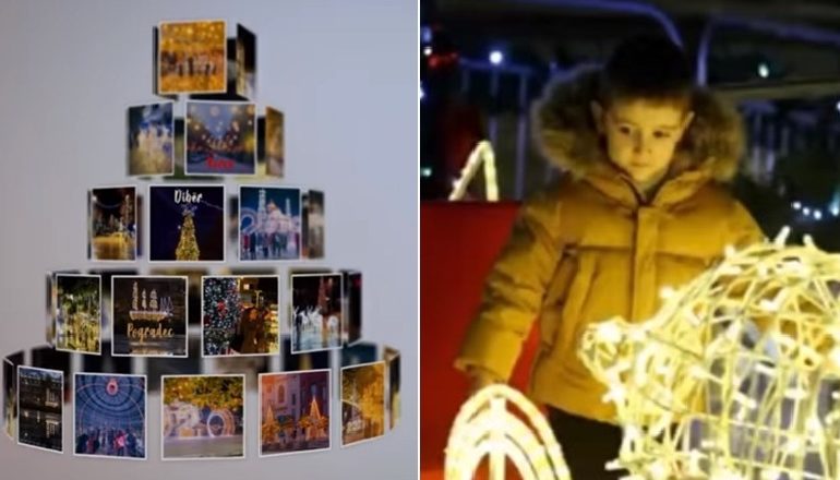 “POZITIVITETI NA DUHET TË GJITHËVE”/ KARTOLINAT me një urim për një vit më të bukur nga çdo qytet i Shqipërisë (VIDEO)