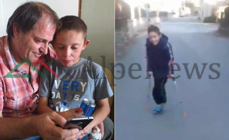 ALVIN BERISHA/ Flet për ALPEnews.al babai i 11 vjeçarit: Është mirë por ka probleme me ecjen. Ja si shfaqet në VIDEO