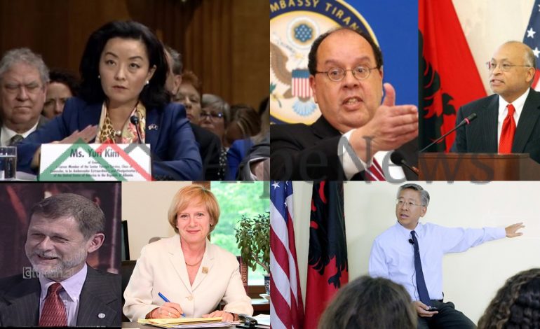 VJEN YURI KIM/ Kush janë ambasadorët e SHBA ndër vite dhe koha e qendrimit në Shqipëri (FOTO)