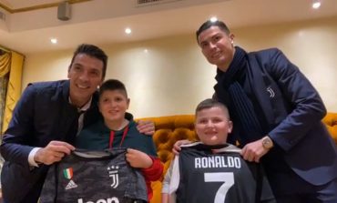 "HERONJTË FLUTURUES"/ Rama surprizon dy djemtë e Thumanës. I organizon takim me Cristiano Ronaldon dhe Buffon (VIDEO)