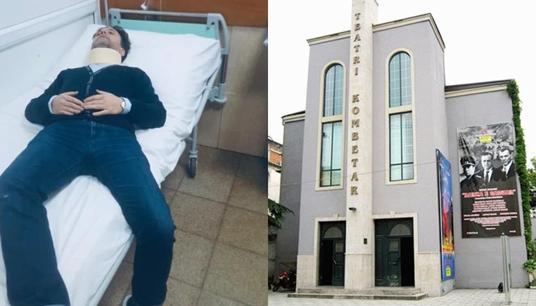 SHERRI I LAERT VASILIT ME AKTORËT/ Teatri: Dënojmë dhunën ndaj aktorit, e bënë zaptuesit e godinës