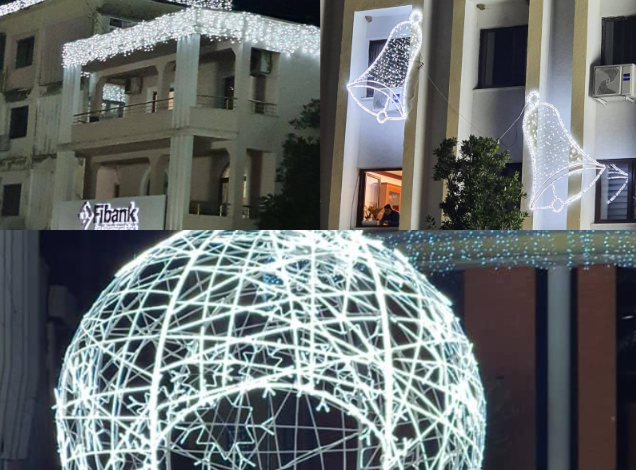 DEKOR DHE ATMOSFERË/ Lezha ndez dritat e qytetit me rastin e festave të fund vitit