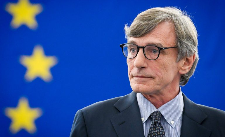 SOLIDARITETI/ Sassoli: PE mbështetje Shqipërisë, bisedimet për anëtarësim duhet të nisë shpejt