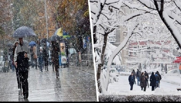 PARASHIKIMI I MOTIT SOT/ Vranësira në të gjithë vendin, pasditja sjellë reshje shiu e dëbore në këto zona