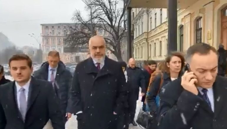 NËN FLOKËT E DËBORËS/ Rama nis misionin në Ukrainë si kryetar i Presidencës së OSBE-së: Ditë takimesh (VIDEO)