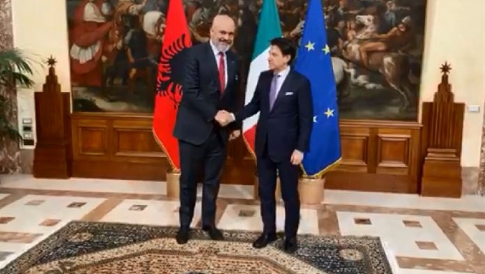 “1 MILIARDË EURO FATURA E TËRMETIT”/ Rama me Conten, u kërkon ndihmë zyrtarëve italianë: Konferenca e donatorëve do japë zgjidhje