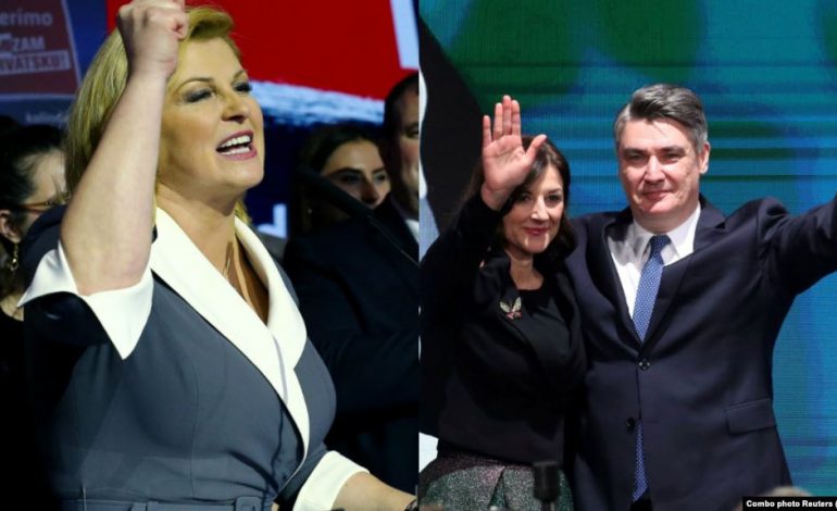 ZGJEDHJET PRESIDENCIALE/ Në Kroaci mbahet raundi i balotazhit, midis Kolinda Grabar-Kitaroviq dhe Zoran Milanoviq