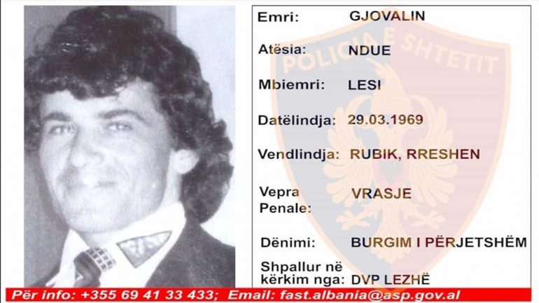 22 VITE NË KËRKIM/ Vrau motrën dhe burrin e saj në ’97, kush është mirditori i rrezikshëm