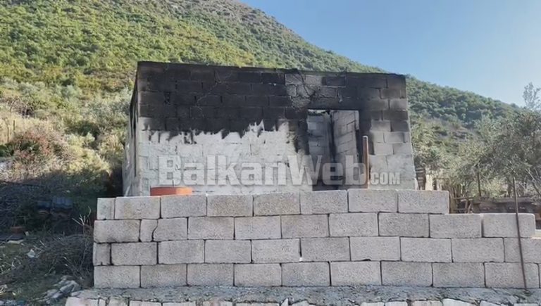 I VODHEN EDHE DY VITE MË PARË/ Përfshihet nga flakët shtëpia e dy vëllezërve në Delvinë, dyshimet
