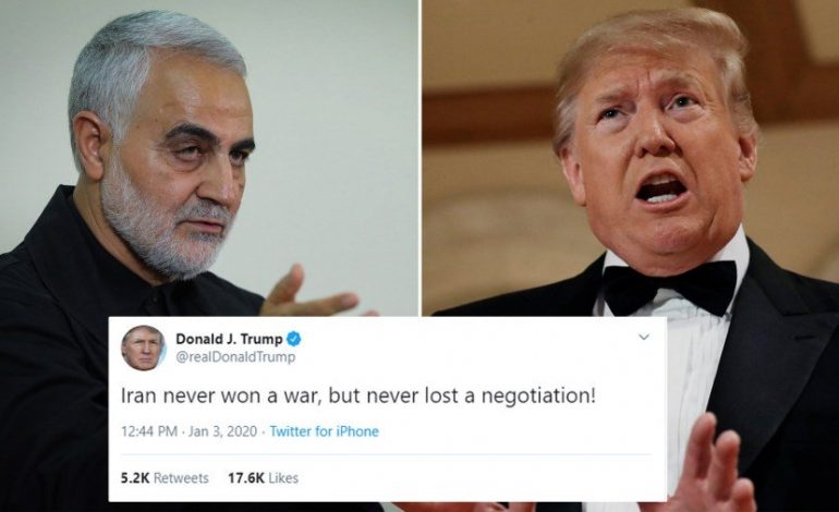 VRASJA E GJENERALIT/ Presidenti Trump kërcënon Irakun me sanksione nëse dëbohen forcat amerikane