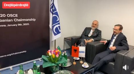 PRESIDENCA E OSBE-s/ Rama arrin në zyrë në Vjenë, sot paraqet objektivat për 2020-ën