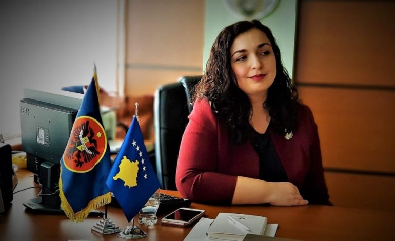 QEVERIA E RE NË KOSOVË/ Vjosa Osmani: Gabim historik për vendin nëse nuk arrihet marrëveshja me Vetëvendosjen